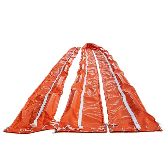 PVC Floating Oil Spill Absorbent Emergency Sea Absorbent Oil Containment Boom Barrier